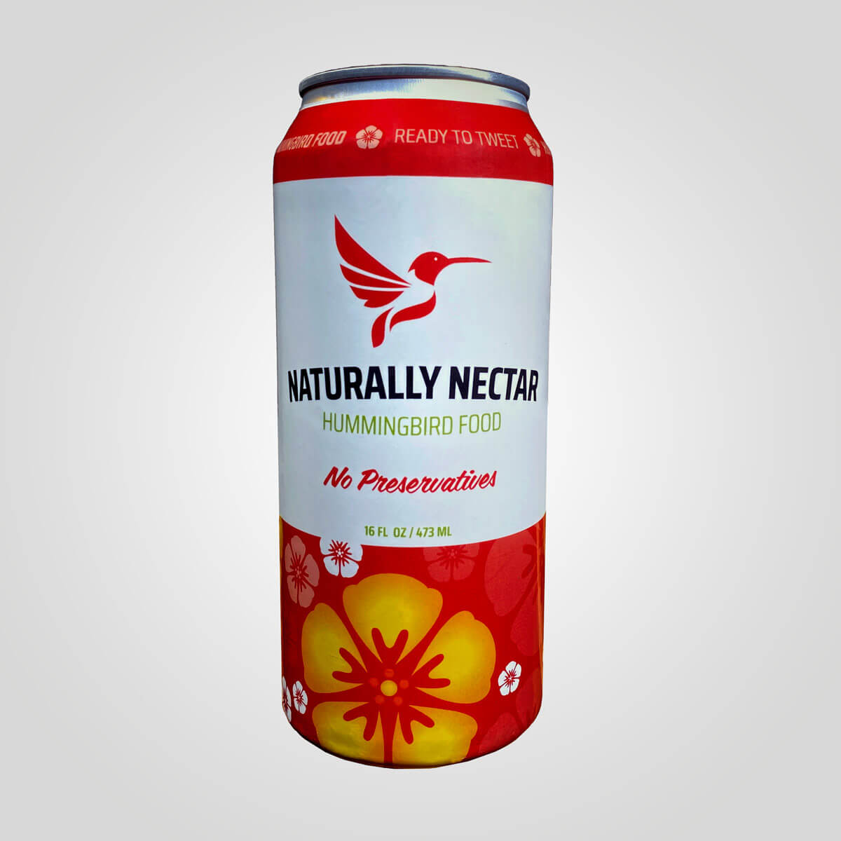 Naturally Nectar - Zero Preservative Hummingbird Food - 16oz Can