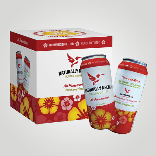 Naturally Nectar - Zero Preservative Hummingbird Food - 12 Pack